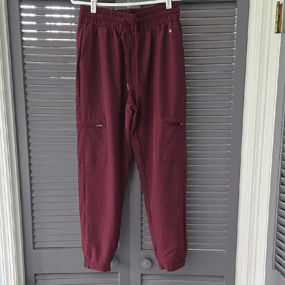 Burgundy Joggers